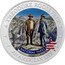 Cook Islands 2 Dollars (Elizabeth II National Parks) THEODORE ROOSEVELT NATIONAL PARKS AN AMERICAN LIFE coin reverse