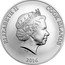 Cook Islands 2 Dollars (Elizabeth II Osamu Tezuka) ELIZABETH II COOK ISLANDS IRB 2016 coin obverse