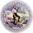 Cook Islands 2 Dollars Elizabeth II Rail Splitter 2022  Proof ABRAHAM LINCOLN RAIL SPLITTER AN AMERICAN LIFE coin reverse