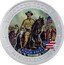 Cook Islands 2 Dollars (Elizabeth II Rough Riders) THEODORE ROOSEVELT ROUGH RIDERS AN AMERICAN LIFE coin reverse