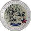 Cook Islands 2 Dollars Elizabeth II Teddy Bear 2022  Proof THEODORE ROOSEVELT DRAWING THE LINE IN MISSISSIPPI TEDDY BEAR AN AMERICAN LIFE coin reverse