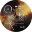 Cook Islands 2 Dollars Elizabeth II Voyager Golden Record 2020  Proof  coin reverse