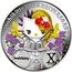 Cook Islands 2 Dollars (Elizabeth II Yoshikitty) YOSHIKITTY 10TH ANNIVERSARY ©'76, '19 SANRIO Ⓛ $2 ©'09, '19 JMA .999 coin reverse