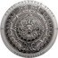 Cook Islands 20 Dollars Elizabeth II Aztec Calendar 2018  Antique Finish AZTEC CALENDAR STONE 20 18 TENOCHTITLÁN coin reverse