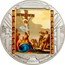 Cook Islands 20 Dollars (Elizabeth II Christ Crucified) MASTERPIECES OF ART 2018 GIANDOMENICO TIEPOLO coin reverse