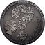 Cook Islands 20 Dollars Elizabeth II Tutankhamun’s Tomb 2022  Antiqued ELIZABETH II COOK ISLANDS IRB ARCHEOLOGY & SYMBOLISM 20 DOLLARS coin obverse