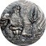 Cook Islands 20 Dollars Poseidon. Elizabeth II 2019  Antique Finish POSEIDON coin reverse