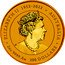 Australia 200 Dollars Year of the Dragon. Serpentine-shaped Dragon 2024 ELIZABETH II 1952 - 2022 AUSTRALIA 2 OZ 9999 AU 200 DOLLARS coin obverse