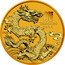 Australia 200 Dollars Year of the Dragon. Serpentine-shaped Dragon 2024 DRAGON 2024 龍 P125 IJ coin reverse