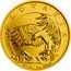 Niue 25 Dollars (Golden Eagle. Charles III) SLOVAKIA CM MH 1/2 OZ . AU 999.9 coin reverse