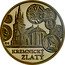 Niue 250 Dollars Kremnica Gold 2022  Proof LR KOSTOL SV. KATARÍNY V KREMNICI KREMNICKÝ ZLATÝ coin reverse