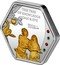 Cook Islands 5 Dollars (Adam and Eva) BIBLICAL SCENES THE TREE OF KNOWLEDGE ADAM & EVE 2016 coin reverse