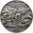 Cook Islands 5 Dollars Elizabeth II 10th Crusade. The Last Crusader 2017  Antiqued THE LAST CRUSADER 20 17 coin reverse