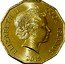 Cook Islands 5 Dollars Elizabeth II 4th portrait 2015  ELIZABETH II COOK ISLANDS IRB 2015 coin obverse