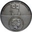 Cook Islands 5 Dollars Elizabeth II 9th Crusade 2016  Antique finish HISTORY OF THE CRUSADES ELIZABETH II COOK ISLANDS IRB 5 DOLLARS coin obverse