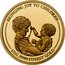 Cook Islands 5 Dollars Elizabeth II Bringing Joy to Children 2022  Proof BRINGING JOY TO CHILDREN 1/2 G .9999 FINEST GOLD coin reverse