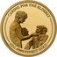 Cook Islands 5 Dollars Elizabeth II Caring for the Elderly 2022  Proof CARING FOR THE ELDERLY 1/2 G .9999 FINEST GOLD coin reverse