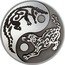 Cook Islands 5 Dollars Elizabeth II Crocodile and Jaguar 2017  Proof  coin reverse
