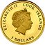 Cook Islands 5 Dollars (Elizabeth II Fall of Berlin Wall) ELIZABETH II COOK ISLANDS IRB 5 DOLLARS coin obverse