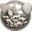 Cook Islands 5 Dollars Lullaby. Little Princess 2019  Antique finish LULLABY coin reverse