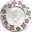 Cook Islands 5 Dollars Elizabeth II Murrine Millefiori Glass Art 2016 2016  Proof ELIZABETH II 5 DOLLARS COOK ISLANDS coin obverse