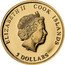 Cook Islands 5 Dollars Elizabeth II Peace 2020  Proof ELIZABETH II COOK ISLANDS IRB 5 DOLLARS coin obverse