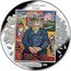 Cook Islands 5 Dollars Elizabeth II Portrait of Pere Tanguy 2020  Proof VINCENT VAN GOGH .999 1853 JAPONISME ART 1890 coin reverse
