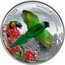 Cook Islands 5 Dollars Elizabeth II Rainbow Lorikeet 2015  Proof KM# 1683 WORLD OF PARROTS RAINBOW LORIKEET TRICHOGLOSSUS HAEMATODUS 2015 coin reverse