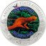 Cook Islands 5 Dollars Elizabeth II Red-Spotted Newt 2022  Proof AMERICAN STATE ANIMALS NEW HAMPSHIRE RED-SPOTTED NEWT coin reverse