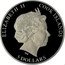 Cook Islands 5 Dollars Elizabeth II Spider-Man Homecoming 2017  Black Finish High Relief Proof ELIZABETH II COOK ISLANDS IRB 5 DOLLARS coin obverse