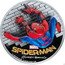 Cook Islands 5 Dollars Elizabeth II Spider-Man Homecoming 2017  Black Finish High Relief Proof MARVEL SPIDER-MAN HOMECOMING 1OZ .999 FINE SILVER ©MARVEL ©2017 CPII coin reverse