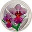 Cook Islands 5 Dollars Elizabeth II The Singapore Orchid 2016  Proof THE SINGAPORE ORCHID VANDA MISS JOAQUIM 1OZ 999 FINE SILVER coin reverse