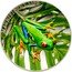 Cook Islands 5 Dollars Elizabeth II Tree Frog 2018  Proof MAGNIFICENT LIFE coin reverse
