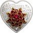 Cook Islands 5 Dollars Elizabeth II Valentine’s Day 2017  Proof HAPPY VALENTINE'S DAY 2017 coin reverse