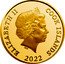 Cook Islands 5 Dollars Tiger 2022  Proof ELIZABETH II COOK ISLANDS IRB 2022 coin obverse