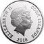 Cook Islands 5 Dollars (Unicorn) ELIZABETH II COOK ISLANDS 2018 coin obverse