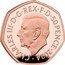 UK 50 Pence (Diplodocus) CHARLES III D G REX F D 50 PENCE 2024 MJ coin obverse