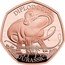 UK 50 Pence (Diplodocus) DIPLODOCUS RN JURASSIC coin reverse