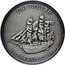 Cook Islands One Dollar Bounty Vessel 2017 Antique ONE DOLLAR 1 OZ FINE SILVER .9999 coin reverse