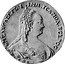 Russia Rouble (Elizabeth I. Pattern) KM# Pn21 Б М ЕЛИСАВЕТЪ I IМП IСАМОД ВСЕРОС СПБ coin obverse