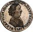Russia Rouble (Peter I. Novodel) KM# NC4 ЦРЪ ПЕТРЪ АЛЕѮIЕВИЧЪ ВСЕѦ РОСIИ ПОВЕЛIТЕЛЬ coin obverse