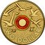 Australia Two Dollars (Commemorative. Remembrance Day) TWO DOLLARS coin reverse