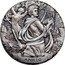 Cook Islands Two Dollars Elizabeth II Apollo 2017  Antiqued APOLLO coin reverse