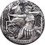 Cook Islands Two Dollars Elizabeth II Artemis 2017  Antiqued ARTEMIS coin reverse