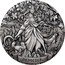 Cook Islands Two Dollars Elizabeth II Demeter 2017  Antique Finish DEMETER coin reverse
