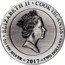 Cook Islands Two Dollars Elizabeth II Hades 2017  Antiqued ELIZABETH II COOK ISLANDS RDM 2OZ 999 SILVER 2017 TWO DOLLARS coin obverse