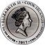Cook Islands Two Dollars Elizabeth II Hephaestus 2017  Antiqued ELIZABETH II COOK ISLANDS RDM 2OZ 999 SILVER 2017 TWO DOLLARS coin obverse