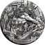 Cook Islands Two Dollars Elizabeth II Hephaestus 2017  Antiqued HEPHAESTUS coin reverse