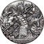 Cook Islands Two Dollars Elizabeth II Poseidon 2017  Antiqued JM POSEIDON coin reverse