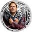 Cook Islands 2 Dollars Elizabeth II Star-Lord 2017  Proof STAR-LORD 1/2 OUNCE .999 FINE SILVER ©MARVEL coin reverse